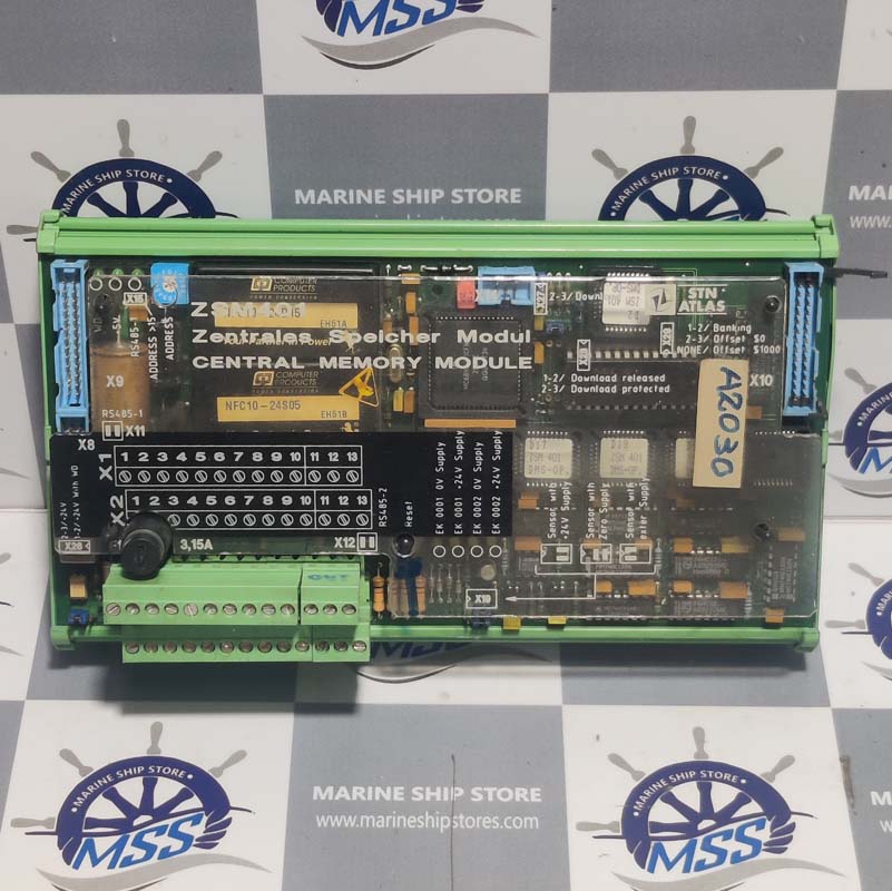 STN ATLAS ELEKTRONIK ZSM-401 PART NO-271.138.133-D CENTRAL MEMORY MODULE