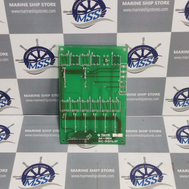 TAIYO ELECTRIC AA-195A-SIC-DISPLAY PCB CARD