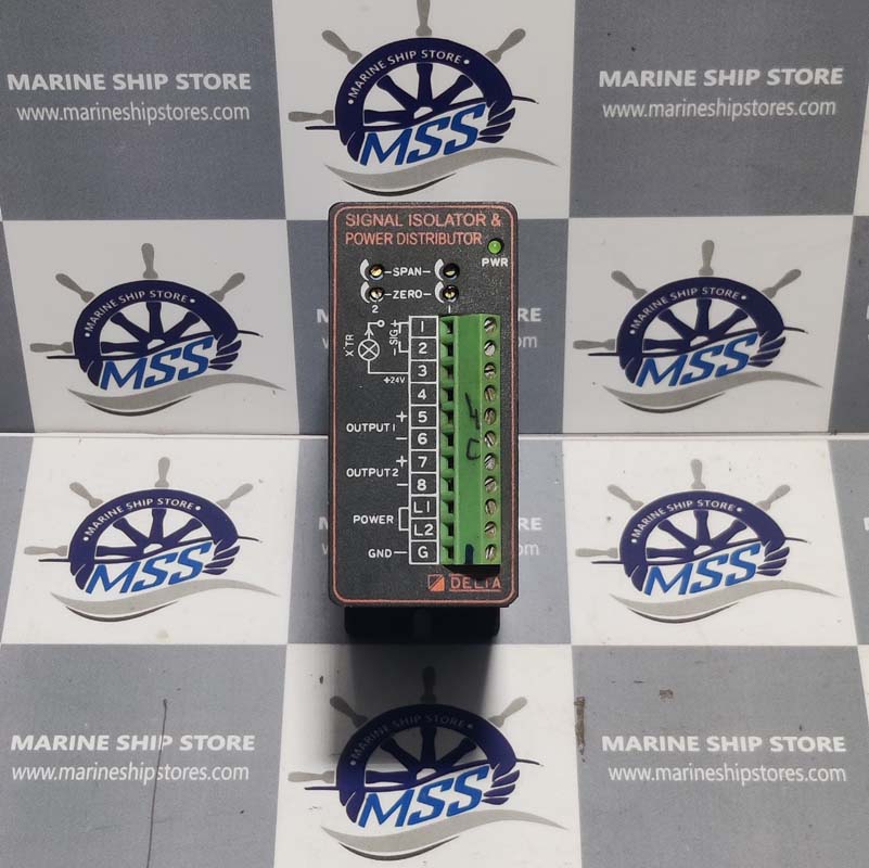 DELIA DTIP-77-2 SIGNAL ISOLATOR AND POWER DISTRIBUTOR