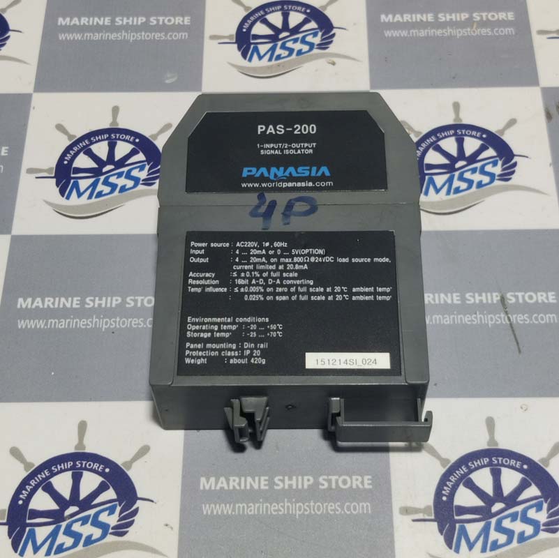 PANASIA PAS-200 IO SIGNAL ISOLATOR
