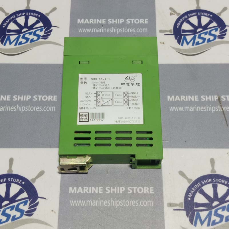 ZHONGTAI HUAXU SOC-AA2X-2 CURRENT SINGNAL DISTRIBUTOR-4 ZHONGTAI HUAXU SOC-AA2X-2 CURRENT SINGNAL DISTRIBUTOR