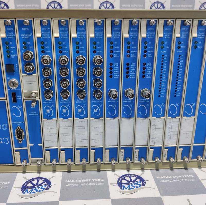 BENTLY NEVADA 3500 SERIES MACHINERY MONITORING SYSTEM