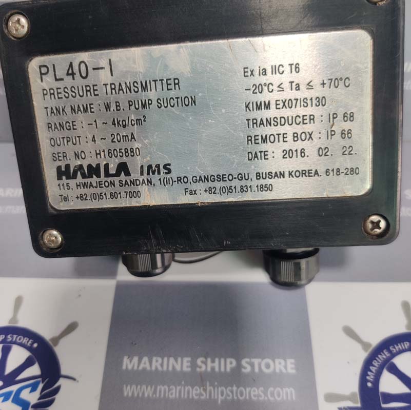 HANLA PL40-I PRESSURE TRANSMITTER