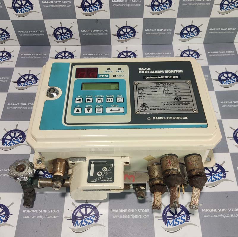 MARINE-TECHNICAL ENGINEERING BA-50 15PPM BILGE ALARM MONITOR-2 MARINE-TECHNICAL ENGINEERING BA-50 15PPM BILGE ALARM MONITOR