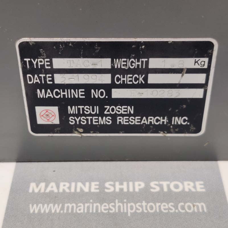 MITSUI ZOSEN TAC-1 CONTROL PANEL SYSTEM-1 MITSUI ZOSEN TAC-1 CONTROL PANEL SYSTEM