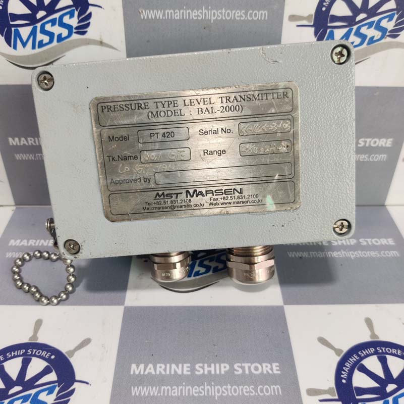 MST-MARSEN BAL-2000-PT420 PRESSURE TYPE LEVEL TRANSMITTER
