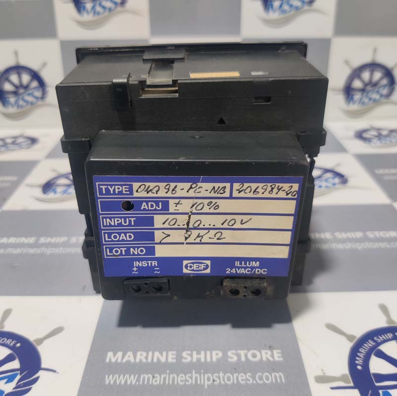 NOR CONTROL-DEIF D4Q96-PC-NB RPM METER