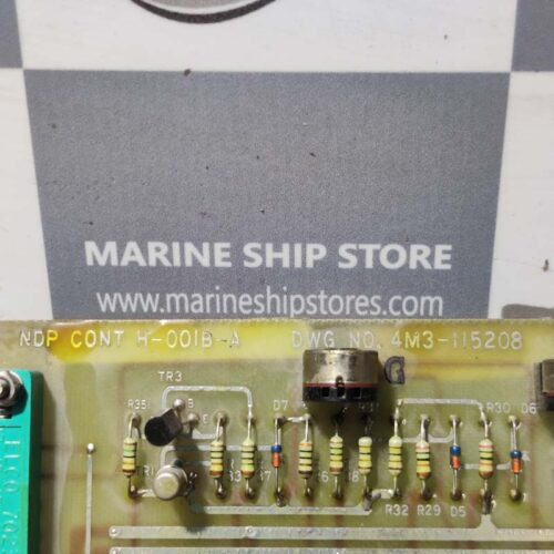 NUNOTANI KEIKI NDP CONT H-001B-A DWG NO-4M3-115208 PCB CARD