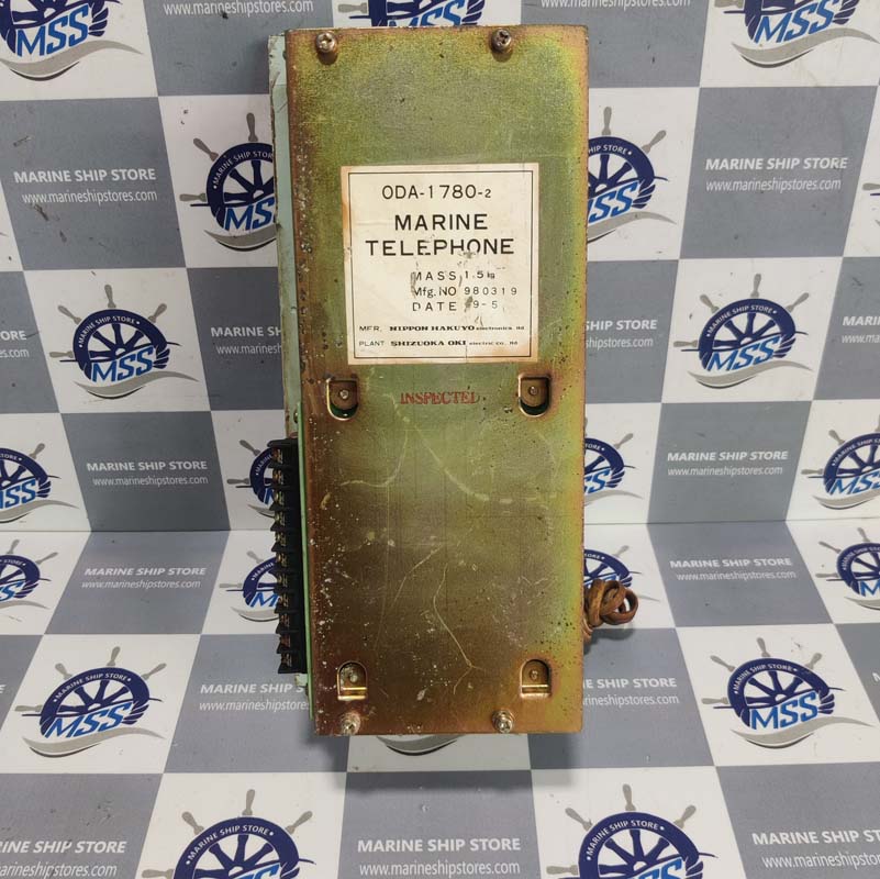 OKI-NIPPON ELECTRIC ODA-1780-2 MARINE TELEPHONE-2 OKI-NIPPON ELECTRIC ODA-1780-2 MARINE TELEPHONE