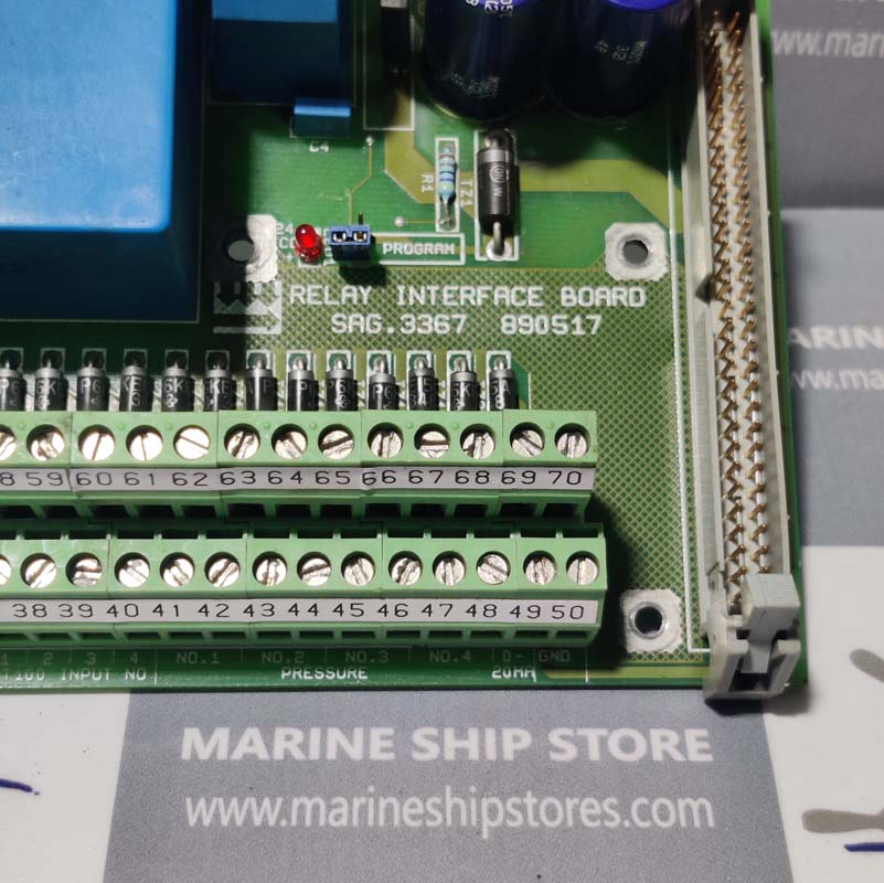 SABROE SAG-3367-890517 RELAY INTERFACE BOARD-2 SABROE SAG-3367-890517 RELAY INTERFACE BOARD