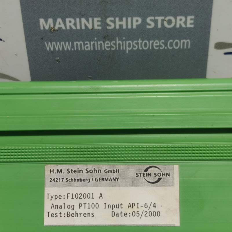 STEIN SOHN VISTA AUTOMATION API-6-F102001-A ANALOG PT100 INPUT MODULE