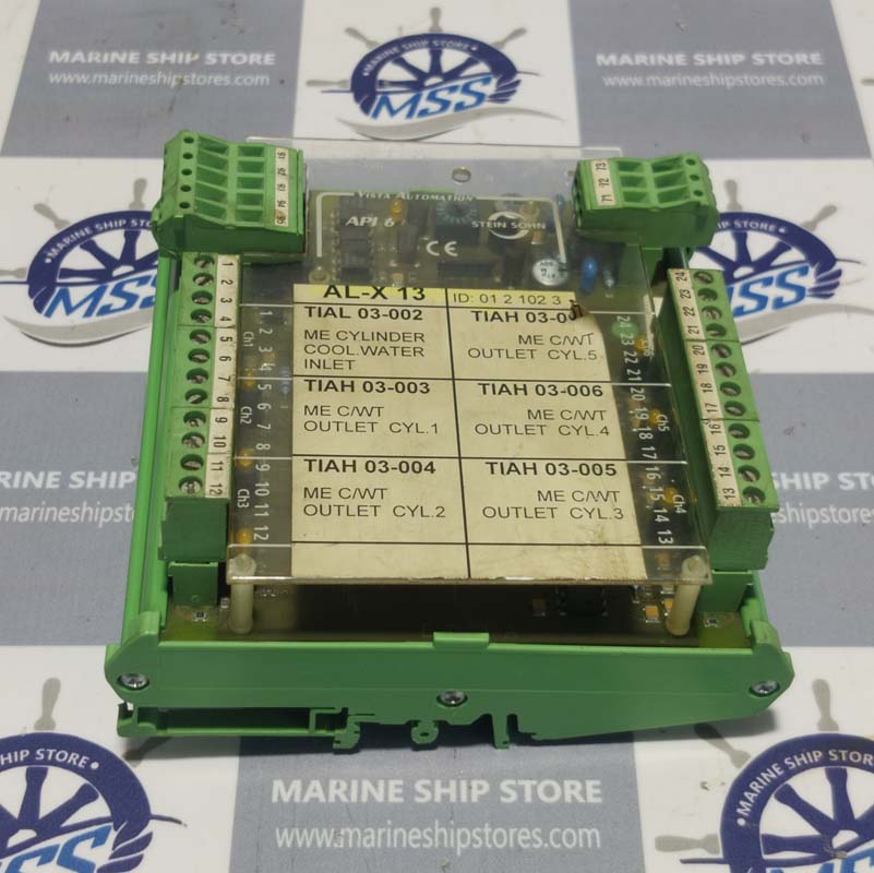 STEIN SOHN VISTA AUTOMATION API-6-F102001-A ANALOG PT100 INPUT MODULE