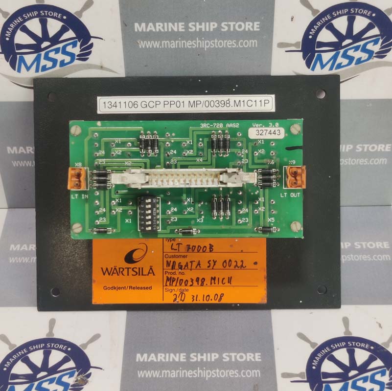 WARTSILA LT7000B-1341106-GCP-PP01-MP-000398.M1C11P SWITCH PANEL WARTSILA LT7000B-1341106-GCP-PP01-MP-000398.M1C11P SWITCH PANEL