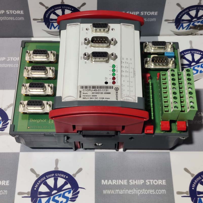 BERGHOF CONTROL C1CPU-4S-01-1131 VER-0005 CONTROL MODULE