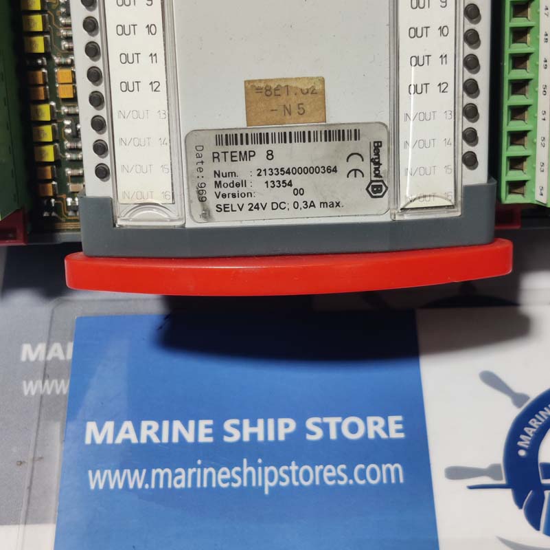 BERGHOF CONTROL RTEMP8-13354 VER-00 CONTROL MODULE