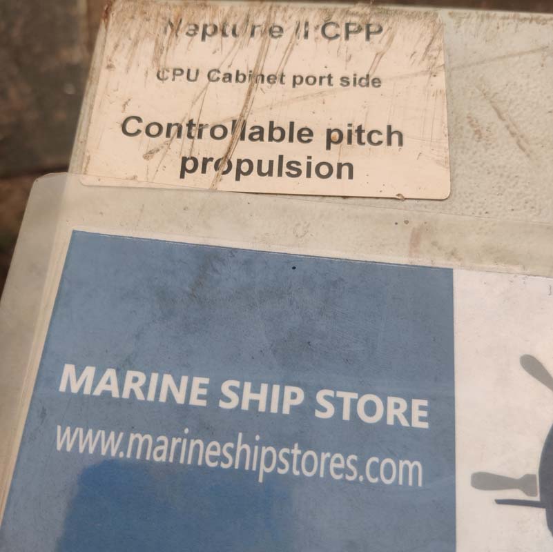 BRUNVOLL NEPTURE II CPP CPU CABINET FOR CONTROLLABLE PITCH PROPULSION