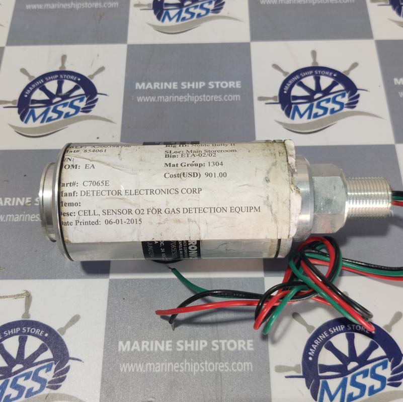 DET-TRONICS C7065E-C7065E5031 CELL SENSOR O2 FOR GAS DETECTION EQUIPMENT