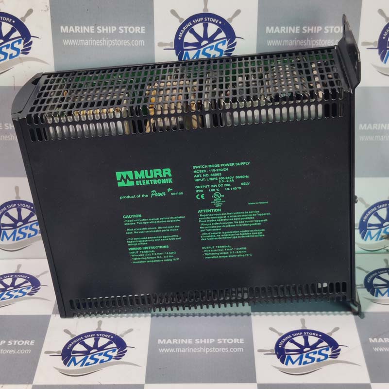 MURR ELEKTRONIK MCS20-115-230-24-85063 SWITCH MODE POWER SUPPLY