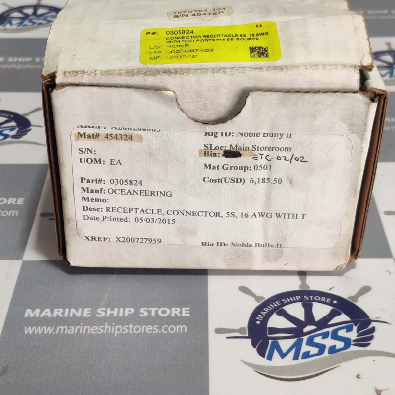 OCEANEERING 0305824 RECEPTACLE CONNECTOR KIT