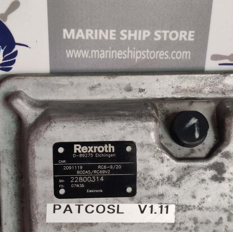 REXROTH BODAS-RC6-9-20 ELECTRIC CONTROL MODULE ECM-1 REXROTH BODAS-RC6-9-20 ELECTRIC CONTROL MODULE ECM