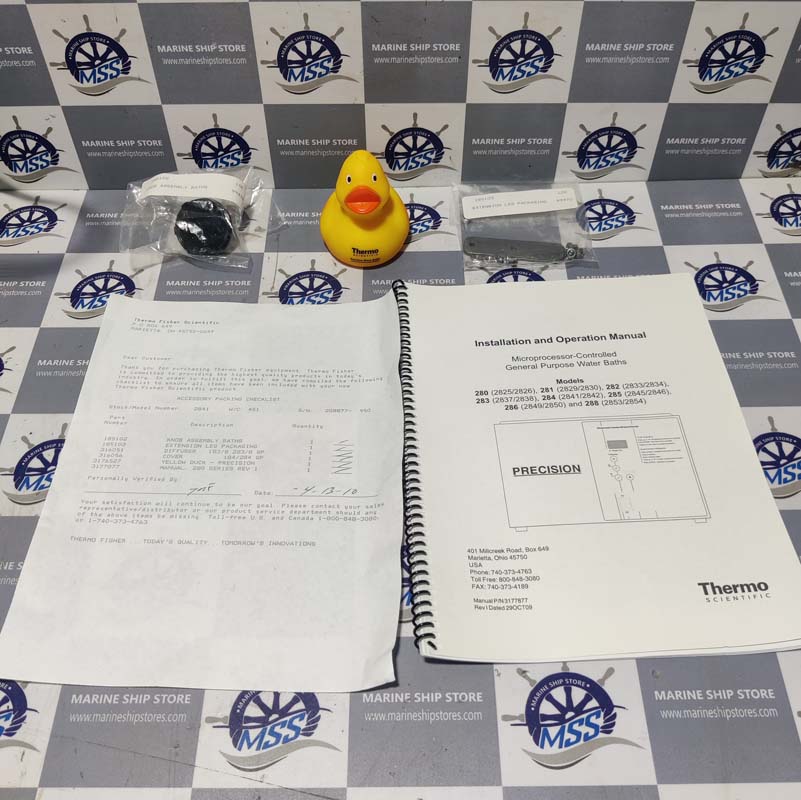 THERMO SCIENTIFIC MODEL-2841 PN-101522359 MICROPROCESSOR CONTROLLED 280 SERIES WATER BATH