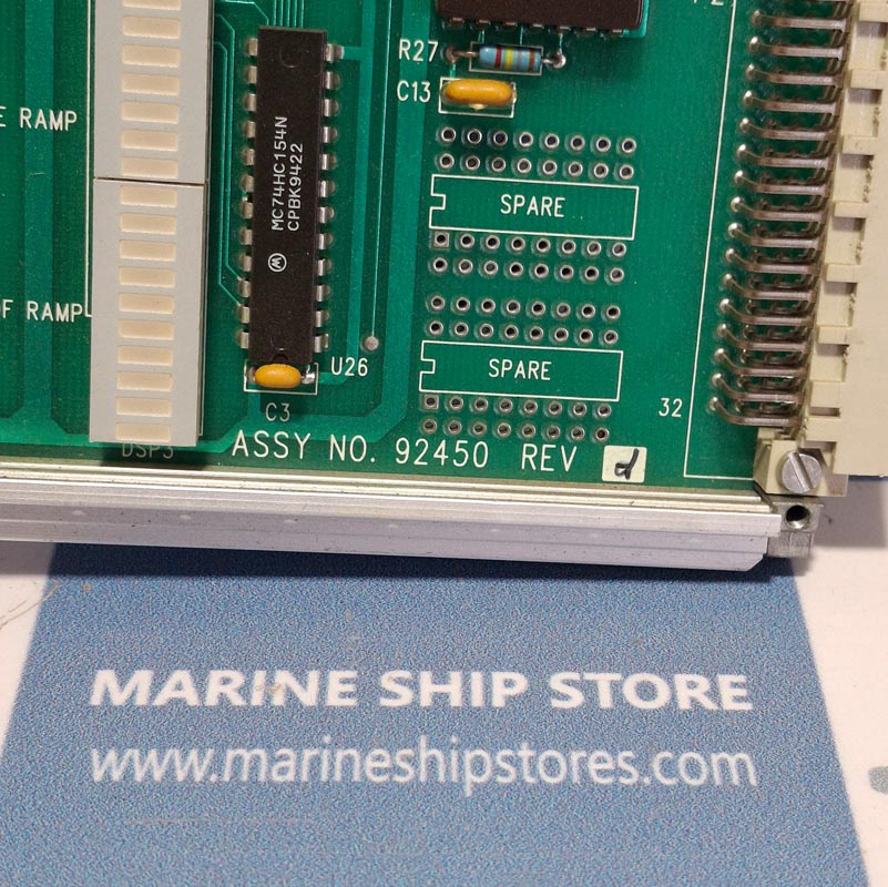 VARCO DRILLING SYSTEM SCR INTERFACE II 92450 REV-D PCB CARD