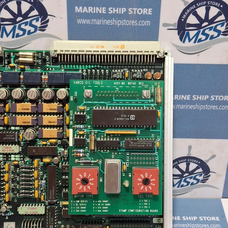 VARCO DRILLING SYSTEM STUMP-CYCLOPS II 96143 REV-A CONTROLLER CARD