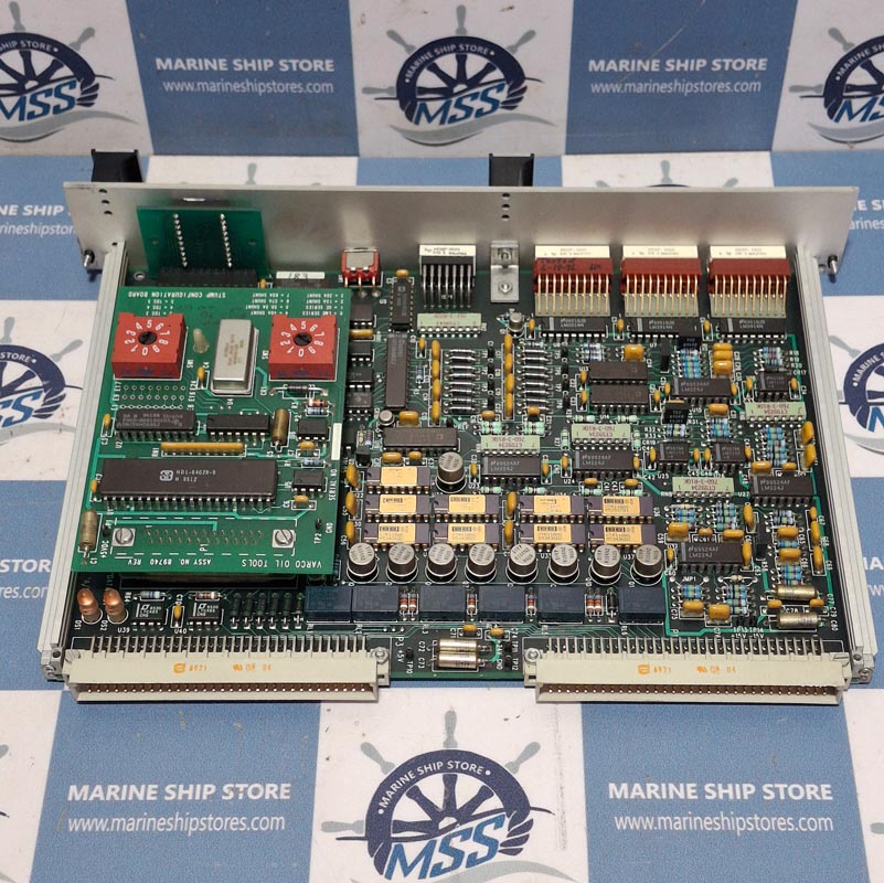 VARCO DRILLING SYSTEM STUMP-CYCLOPS II 96143 REV-A CONTROLLER CARD
