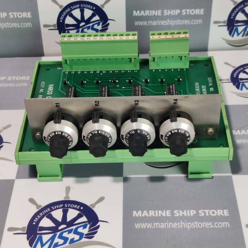 VARCO OIL TOOLS 89900 REV-B GENERAL PURPOSE POTENTIOMETER BOARD