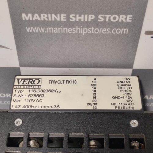 VERO ELECTRONICS TRIVOLT-PK110-116-032362K POWER SUPPLY MODULE