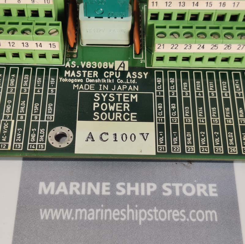 YOKOGAWA DENSHIKIKI AS.V8308WA MASTER CPU ASSY. CARDYOKOGAWA DENSHIKIKI AS.V8308WA MASTER CPU ASSY. CARD