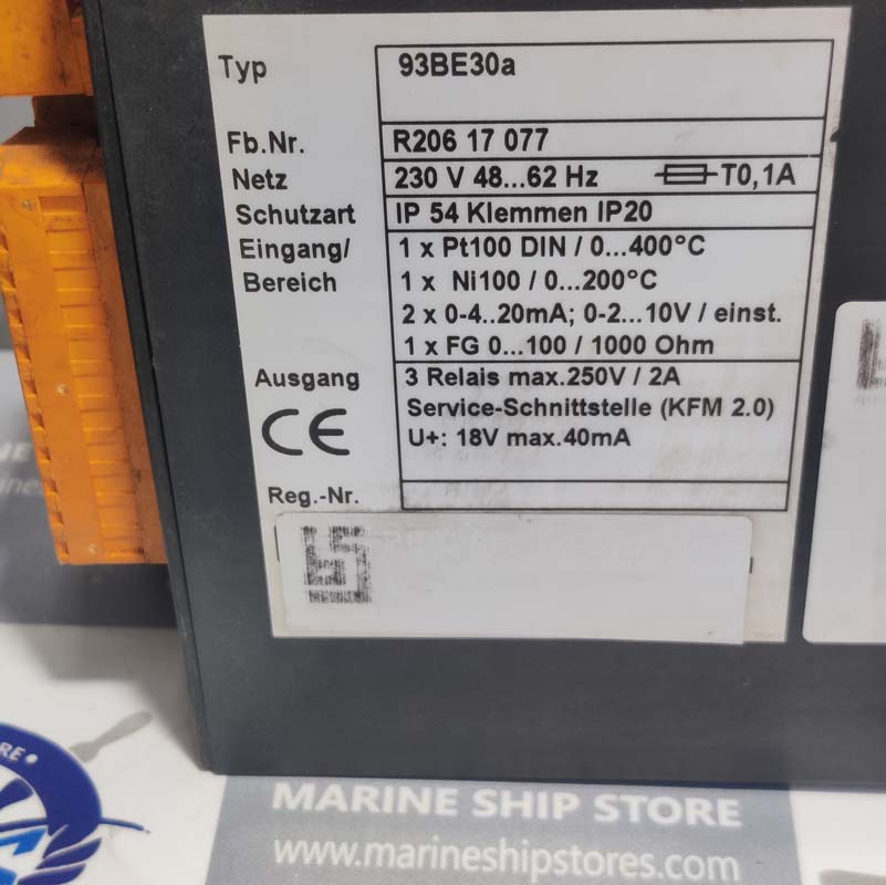 BESI MARINE SYSTEMS 93BE30a REMOTE CONTROL SYSTEM