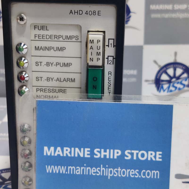 ELNA AHD 408E PUMP AND COMPRESSOR CONTROL ALARM SYSTEM