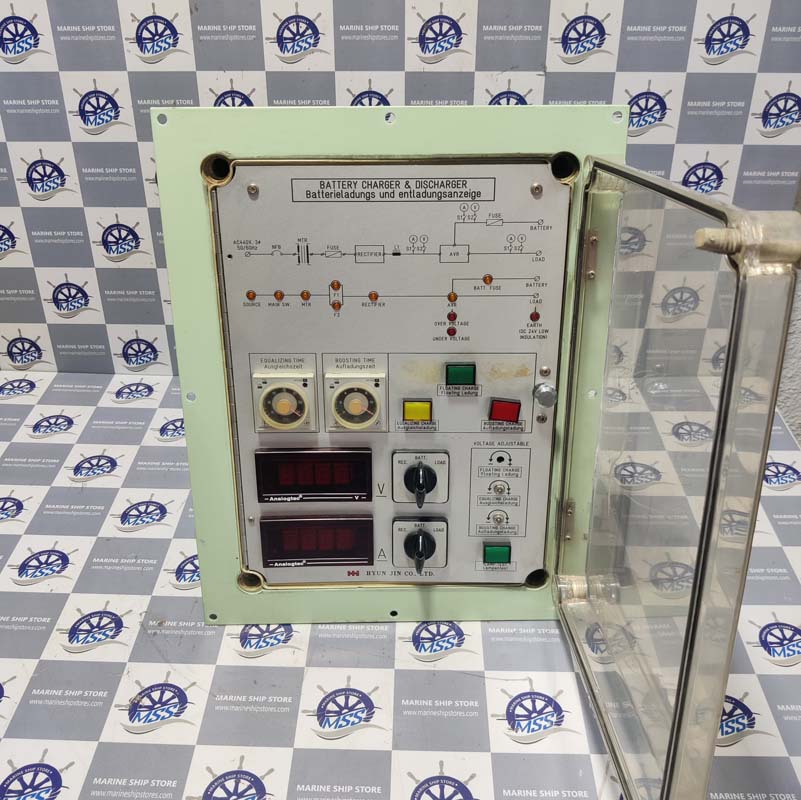 HYUN JIN CO.LTD 50-60 HZ BATTERY CHARGER & DISCHARGER
