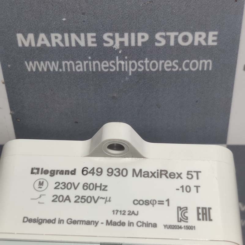 LEGRAND 649 930 MAXIREX 5T 230V-60HZ TIME SWITCH