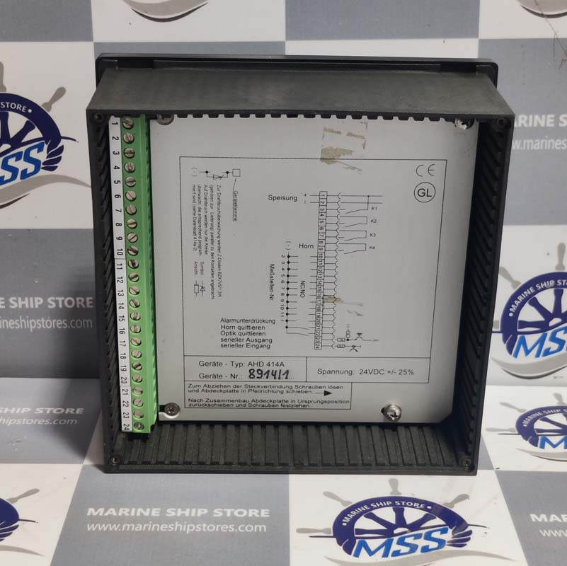 LINDENBERG AND-414 ALARM AND SAFETY CONTROL SYSTEM