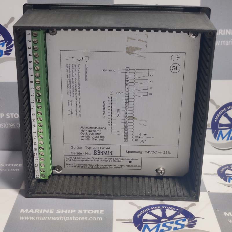 LINDENBERG-ANLAGEN AHD-414 ALARM AND SAFETY CONTROL SYSTEM