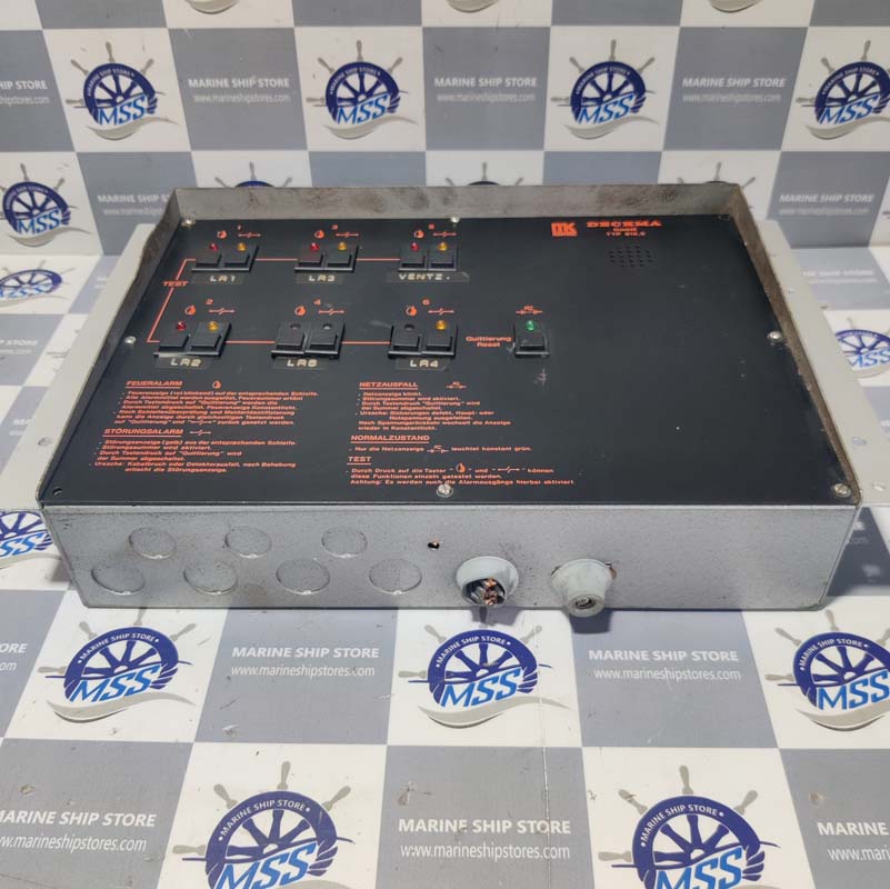 MALLING KONTROL DECKMA 815-5 AUTOMATIC FIRE DETECTION ALARM INDICATION CONTROL SYSTEM