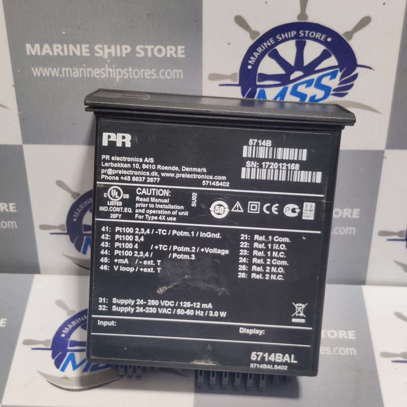PR ELECTRONICS 5714B 24-230VAC PROGRAMMABLE LED INDICATOR-1 PR ELECTRONICS 5714B 24-230VAC PROGRAMMABLE LED INDICATOR