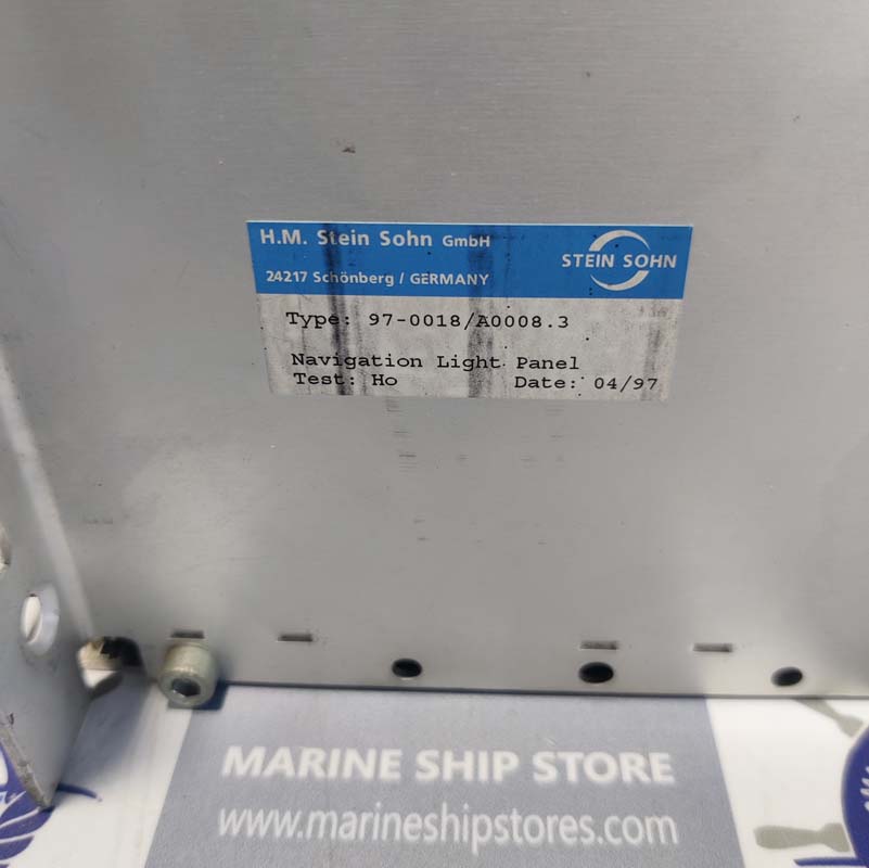 STEIN SOHN 97-0018A0008.3 NAVIGATION LIGHT PANEL
