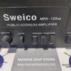 SWEICO MPA-120US PUBLIC ADDRESS AMPLIFIER