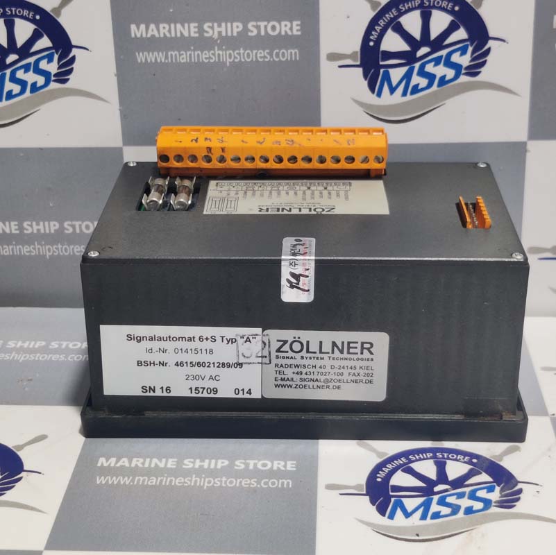 ZOLLNER SIGNAL AUTOMAT 6+S BSH 4615-6021289-09 SIGNAL SYSTEM-2 ZOLLNER SIGNAL AUTOMAT 6+S BSH 4615-6021289-09 SIGNAL SYSTEM