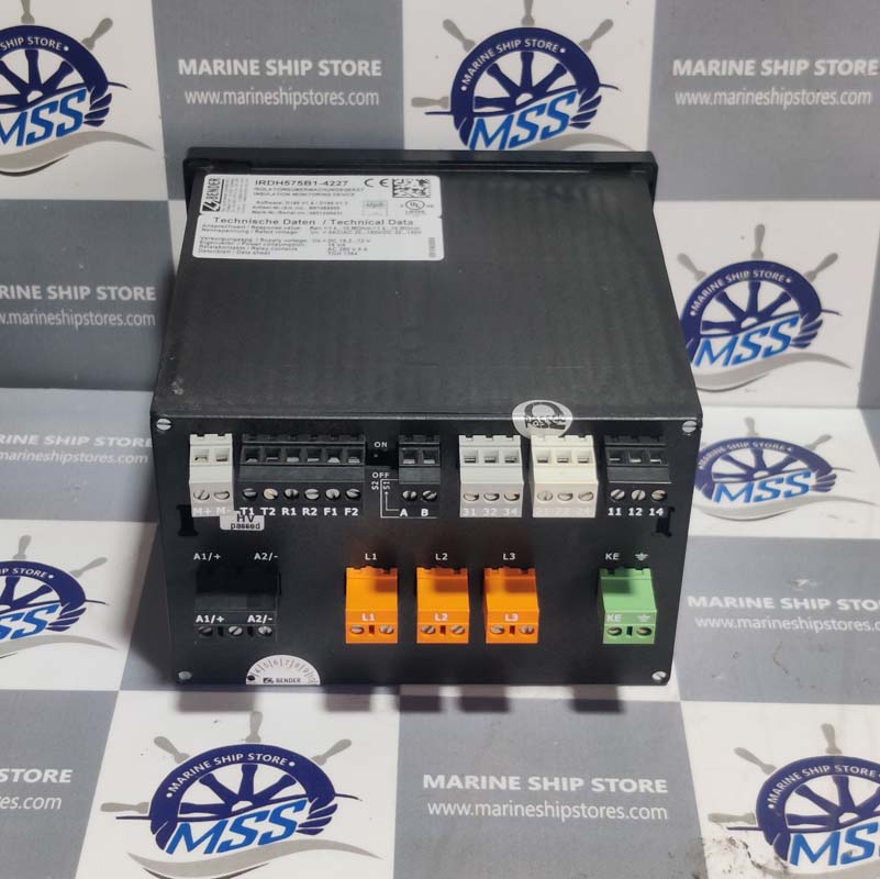BENDER IRDH575 INSULATION MONITORING DEVICE-2 BENDER IRDH575 INSULATION MONITORING DEVICE