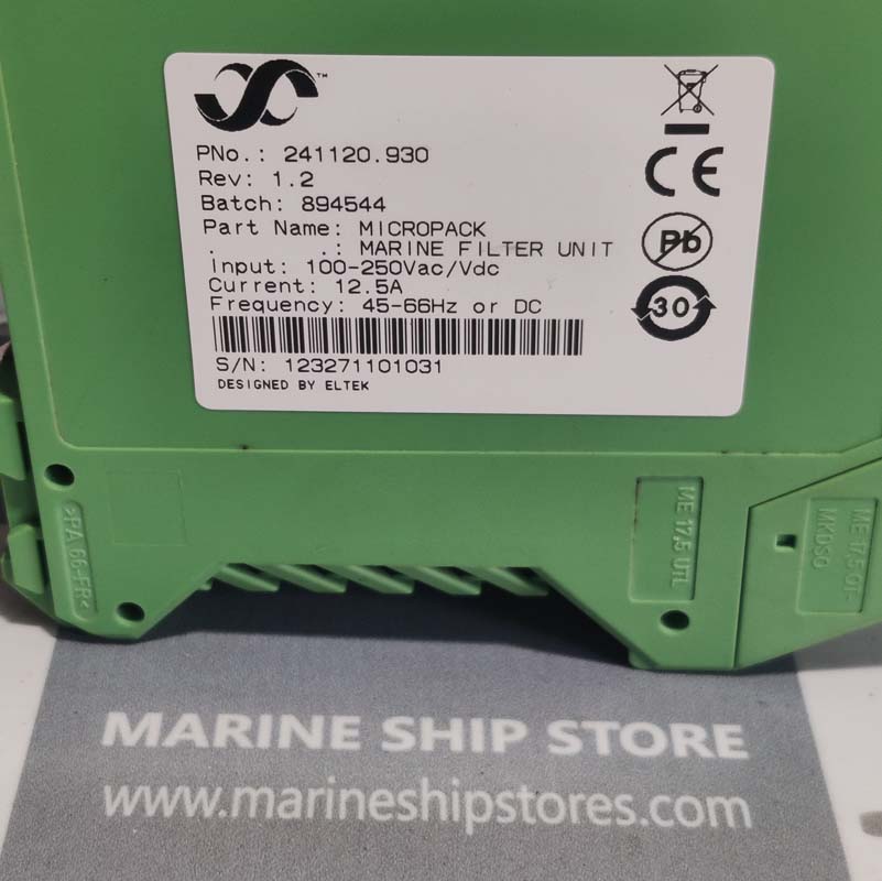 ELTEK 241120.930 REV-1.2 MARINE FILTER