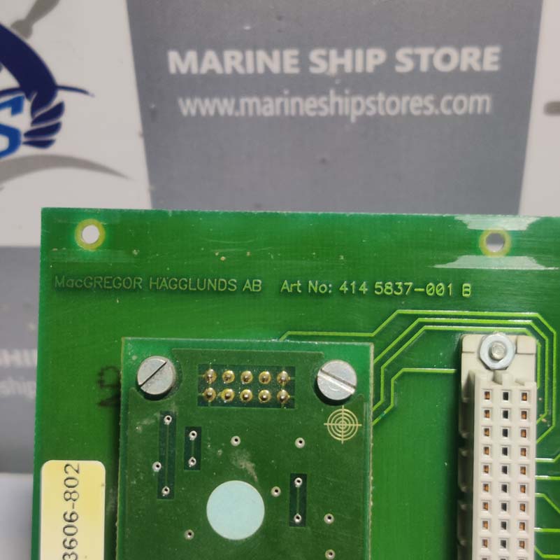 MACGREOGOR HAGGLUNDS 414 5837-001B (314 3606-802) PCB BOARD