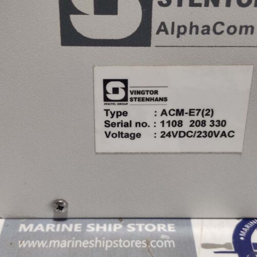 STENTOFON ALPHACOM E7 TYPE-ACM-E7 2 INTERCOM EXCHANGE DEVICE