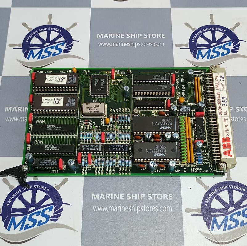 ABB SYNPOL D 3DDE 300 404 CMA-124 PCB CARD-1 ABB SYNPOL D 3DDE 300 404 CMA-124 PCB CARD