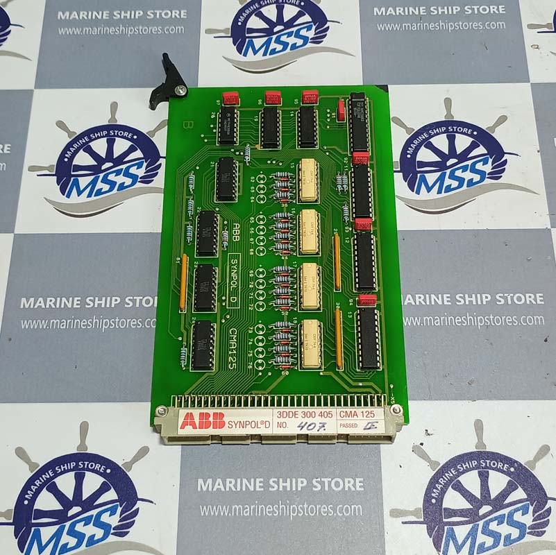 ABB SYNPOL D 3DDE 300 405 CMA-125 PCB CARD-1 ABB SYNPOL D 3DDE 300 405 CMA-125 PCB CARD