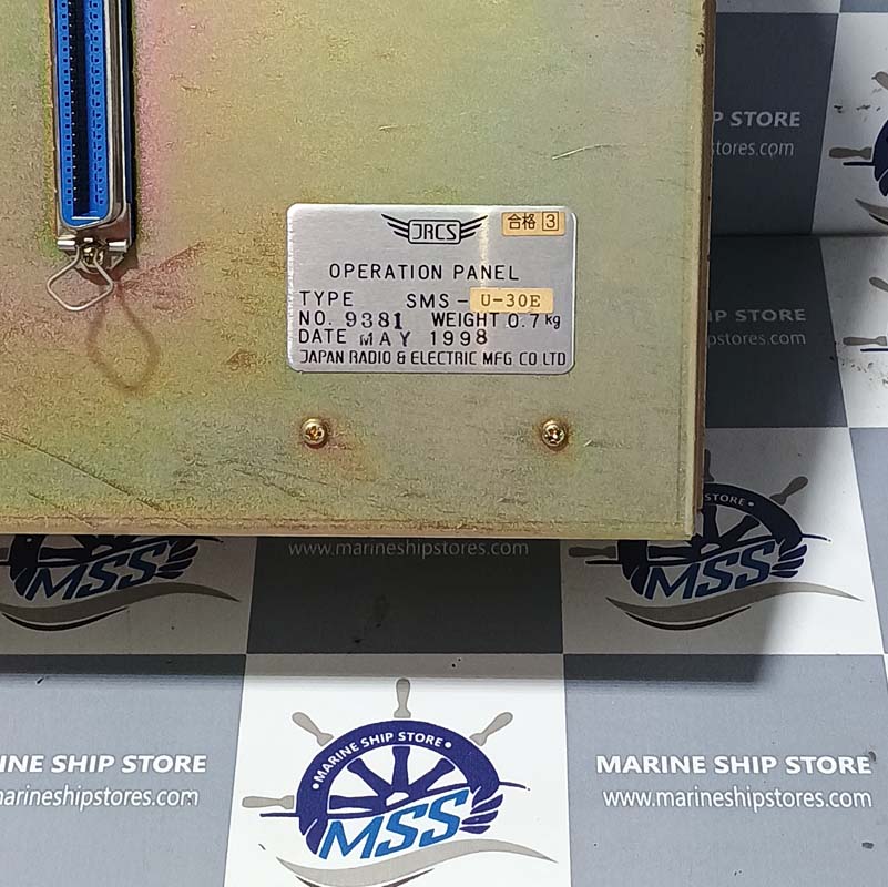 JRCS SMS-U30E OPERATION PANEL
