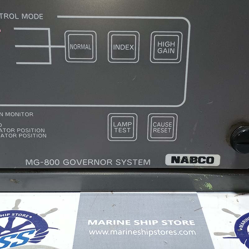 NABCO MG-800 GOVERNOR SYSTEM-1 NABCO MG-800 GOVERNOR SYSTEM